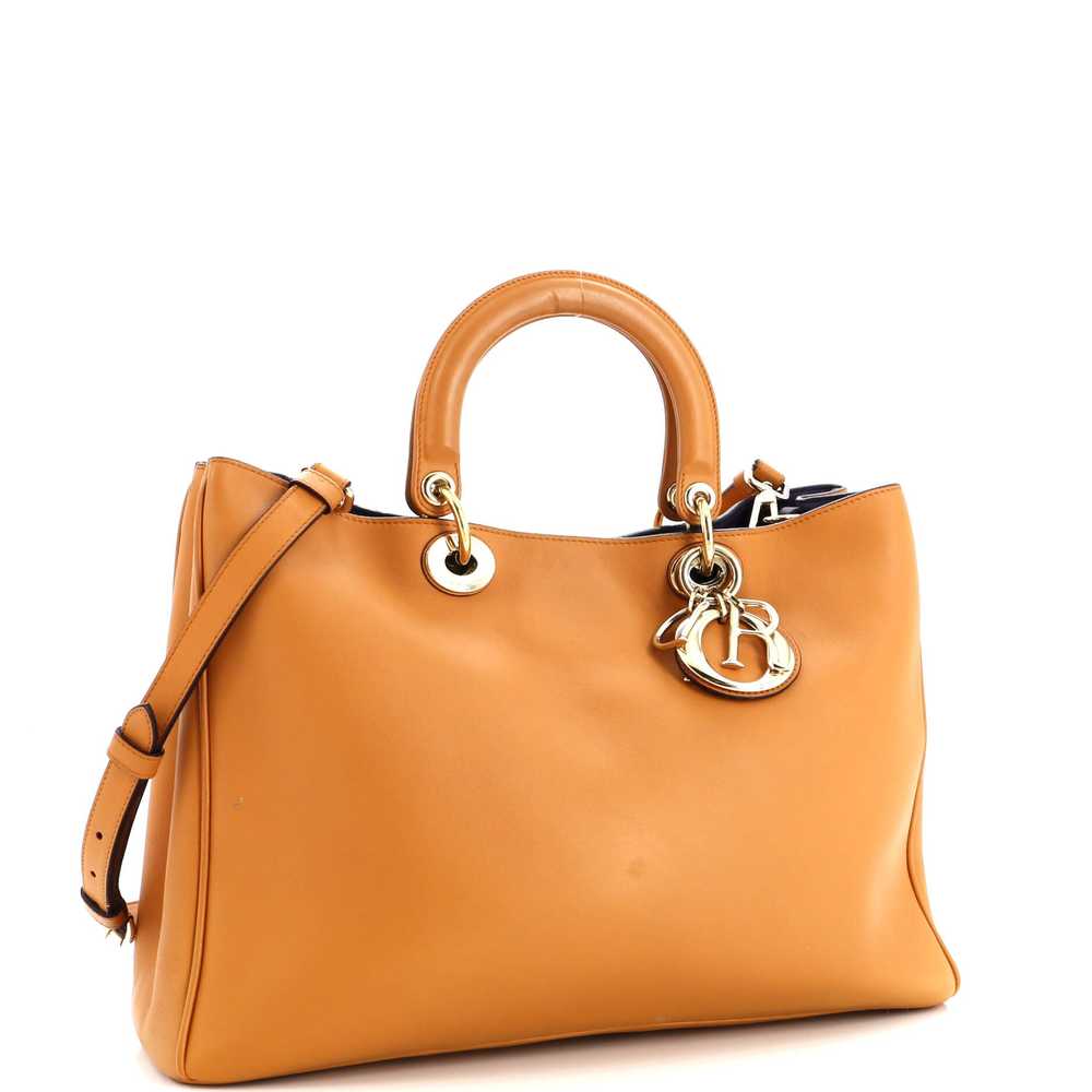 Christian Dior Diorissimo Tote Smooth Calfskin La… - image 3