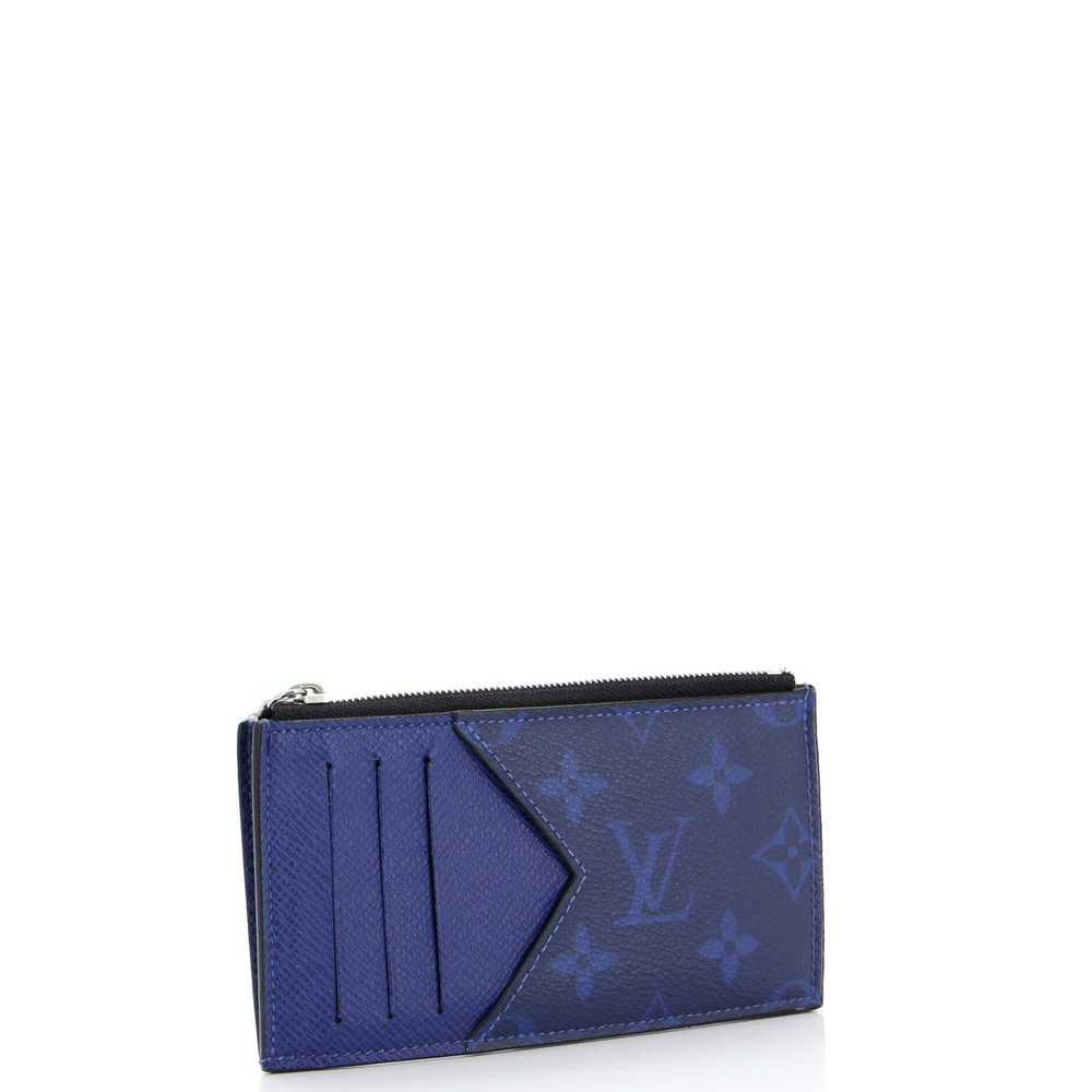 Louis Vuitton Coin Card Holder Monogram Taigarama - image 2