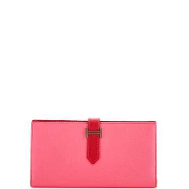 Hermes Bearn Wallet Chevre Mysore Long