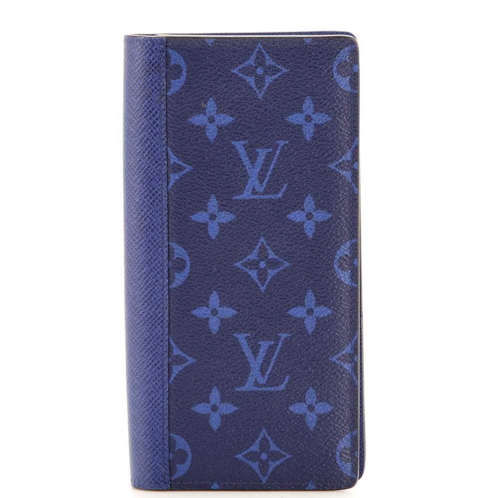 Louis Vuitton Brazza Wallet Monogram Taigarama - image 1