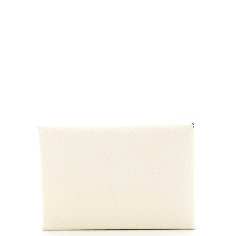 Hermes Calvi Duo Card Holder Verso Epsom - image 1