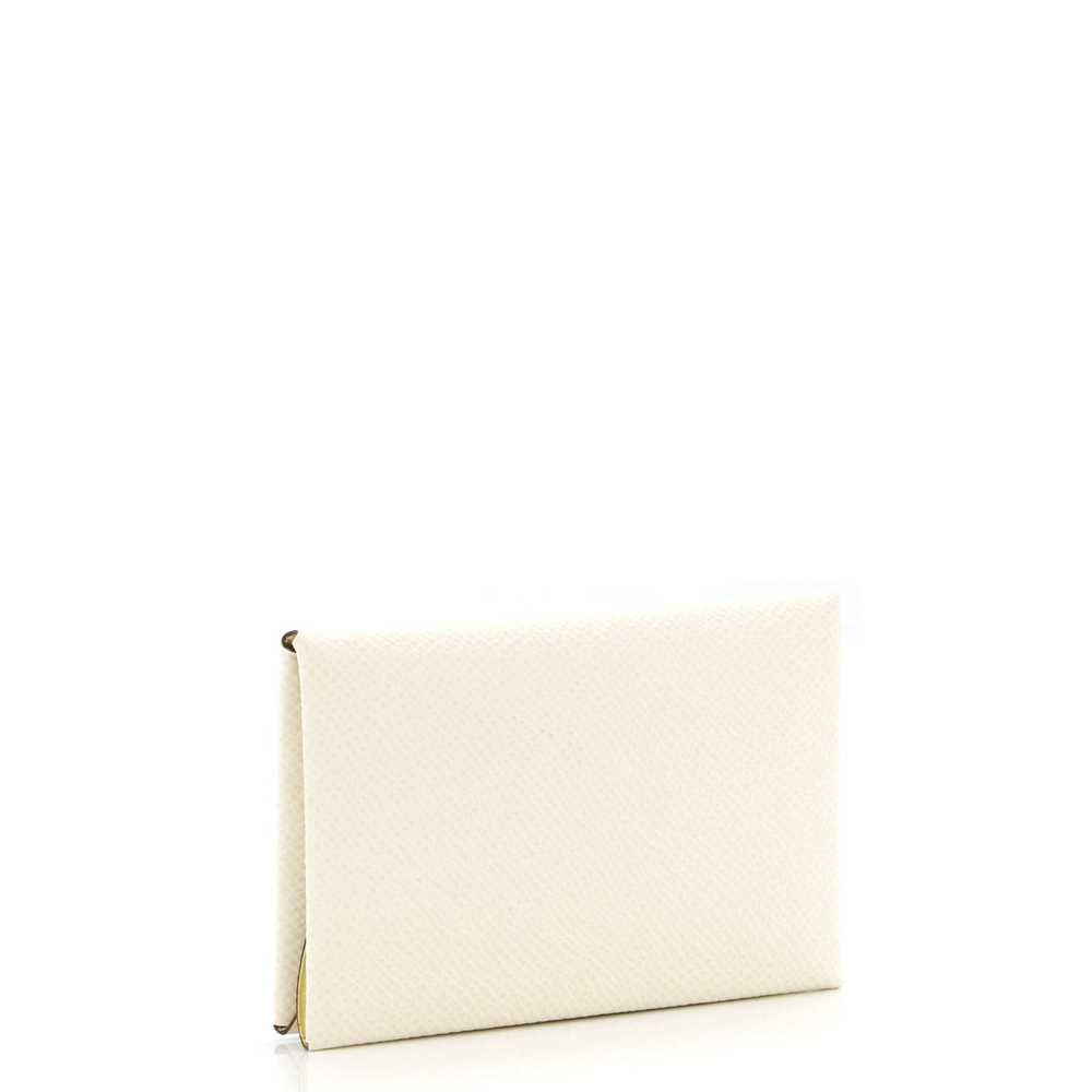 Hermes Calvi Duo Card Holder Verso Epsom - image 2