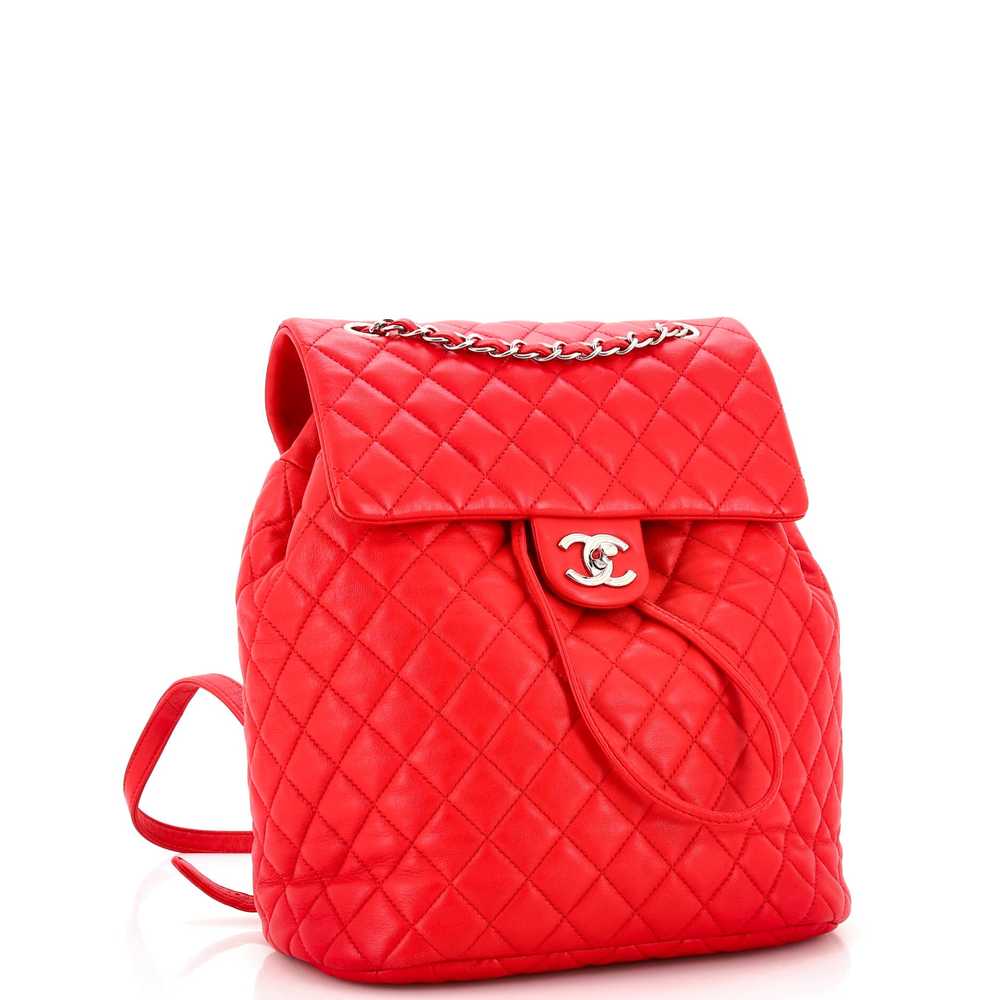 CHANEL Urban Spirit Backpack Quilted Lambskin Lar… - image 2