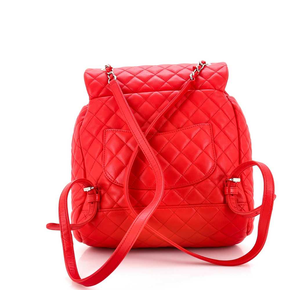 CHANEL Urban Spirit Backpack Quilted Lambskin Lar… - image 3