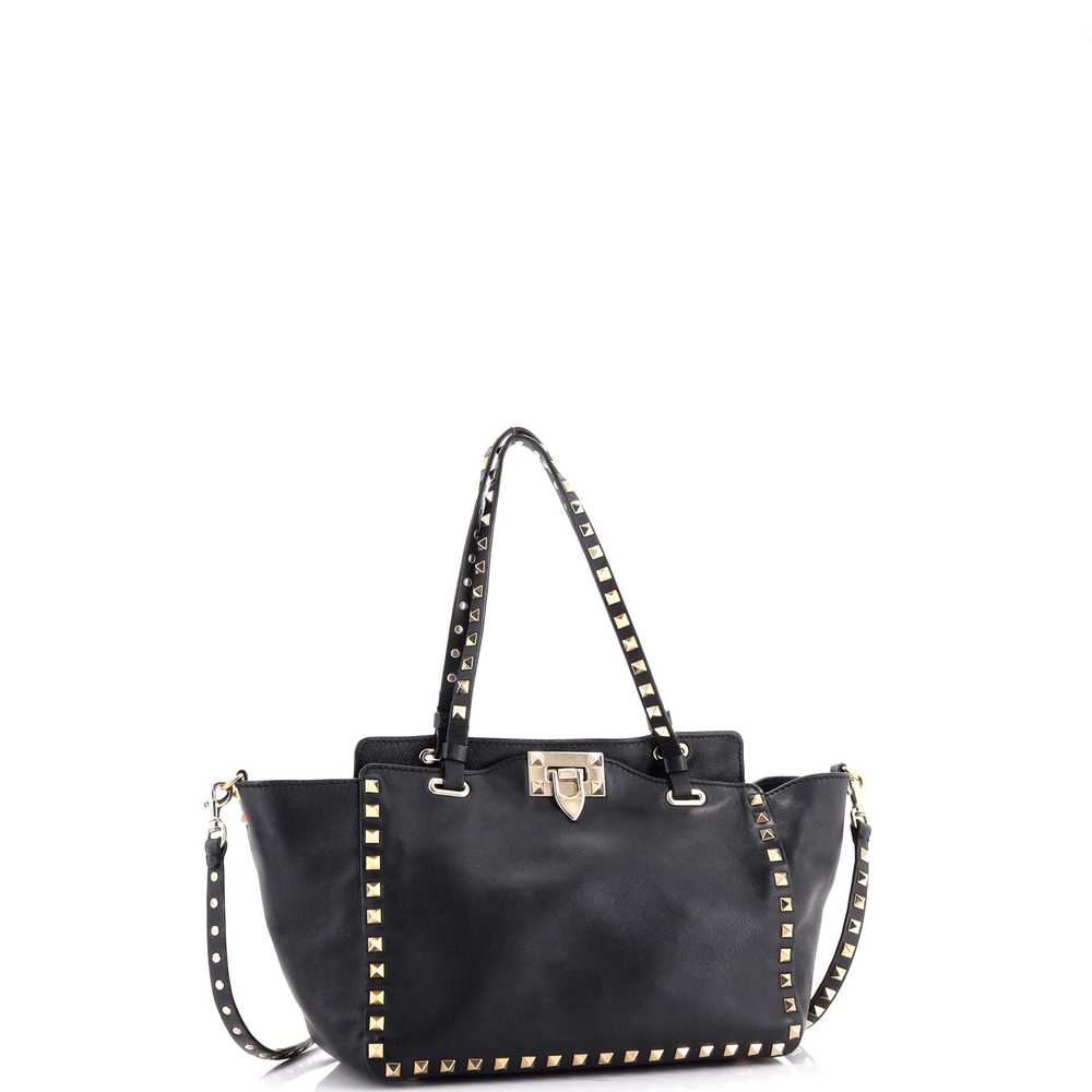 VALENTINO GARAVANI Rockstud Tote Soft Leather Sma… - image 2