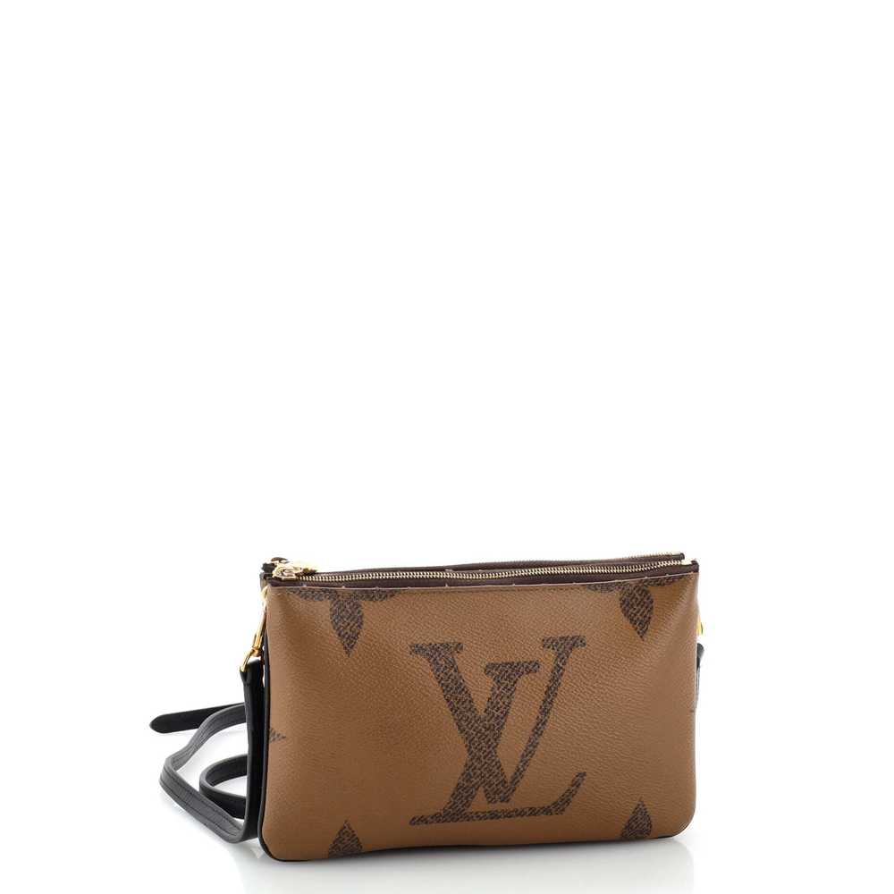 Louis Vuitton Double Zip Pochette Reverse Monogra… - image 2