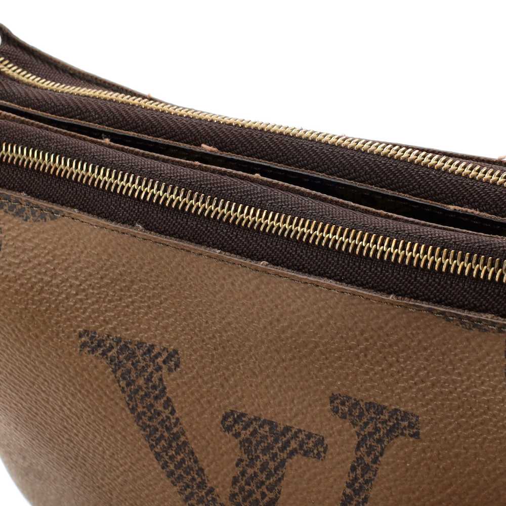 Louis Vuitton Double Zip Pochette Reverse Monogra… - image 6