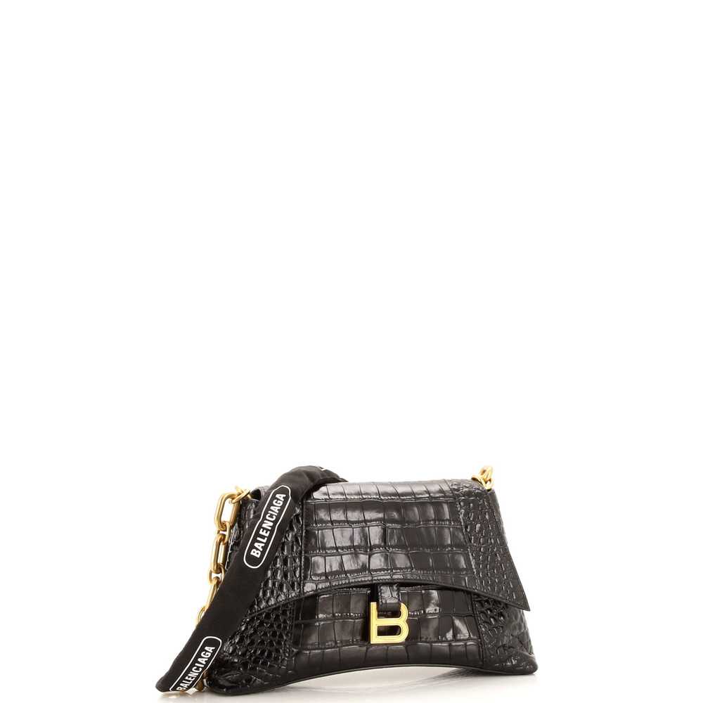 Balenciaga Downtown S Chain-Handle Shoulder Bag C… - image 2