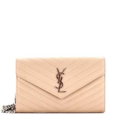 Saint Laurent Classic Monogram Wallet on Chain Ma… - image 1