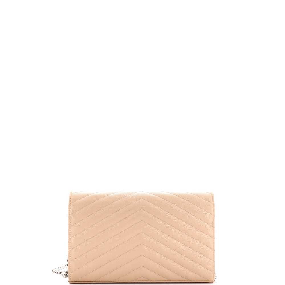 Saint Laurent Classic Monogram Wallet on Chain Ma… - image 3