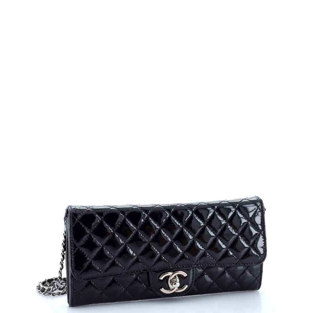 CHANEL Wallet On Chain Clutch Quilted Patent East… - image 2