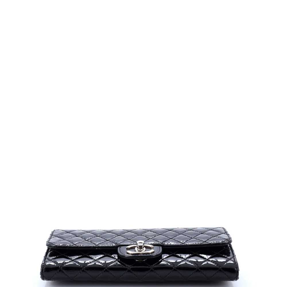 CHANEL Wallet On Chain Clutch Quilted Patent East… - image 4