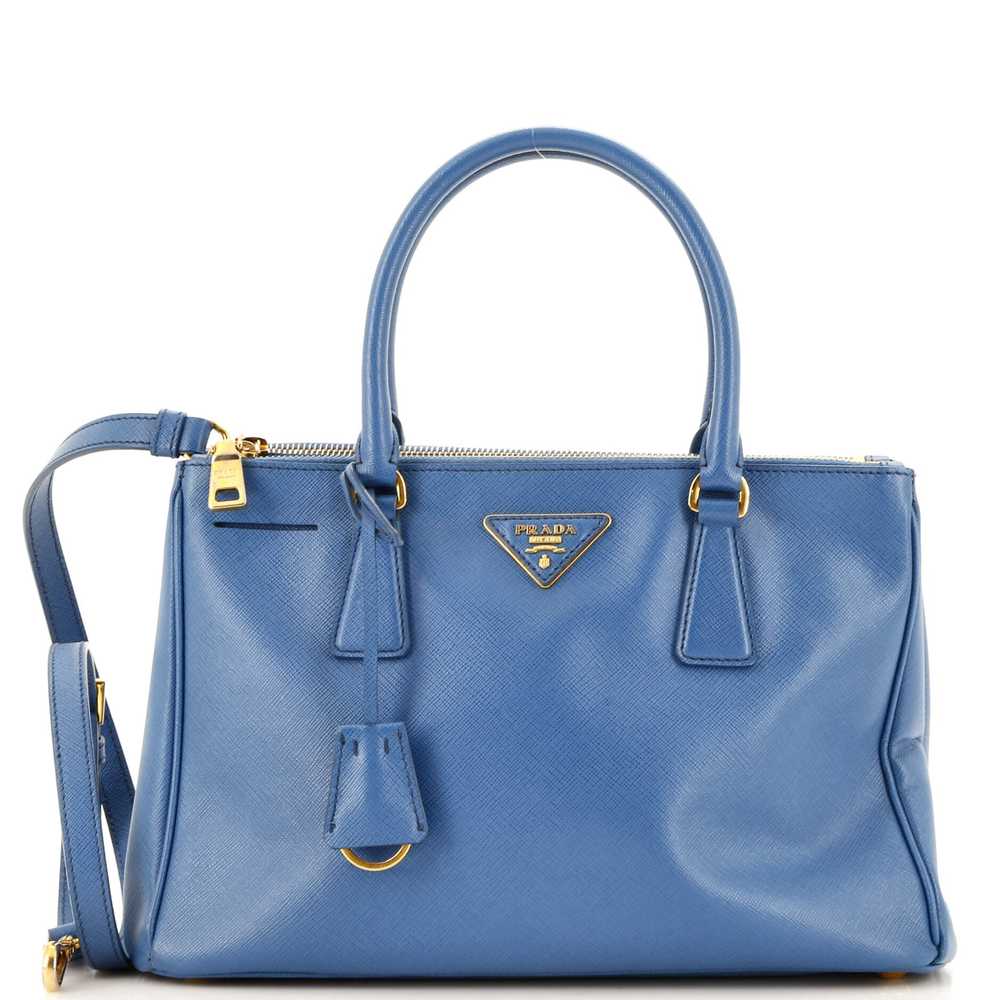 PRADA Double Zip Lux Tote Saffiano Leather Medium - image 1