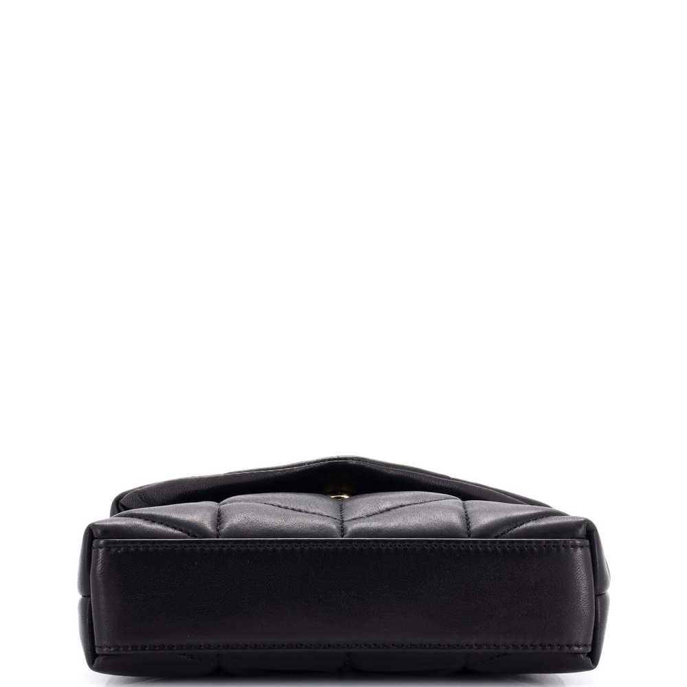 Saint Laurent LouLou Puffer Clutch Leather Small - image 4