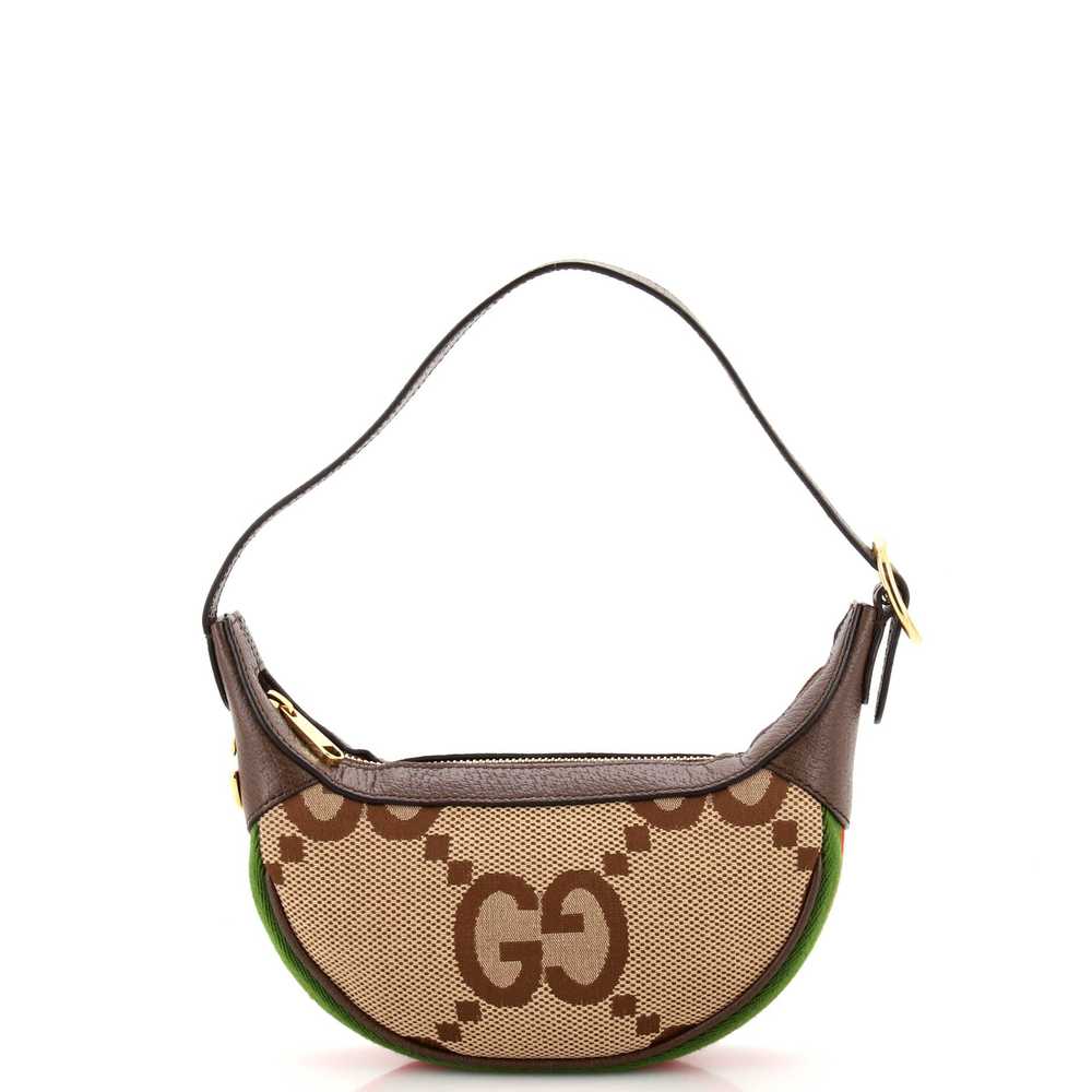 GUCCI Ophidia Half Moon Bag Jumbo GG Canvas Mini - image 1