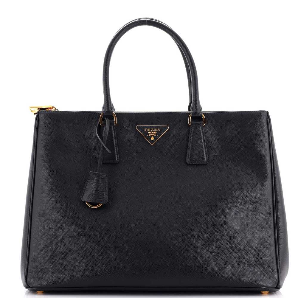 PRADA Double Zip Lux Tote Saffiano Leather Large - image 1