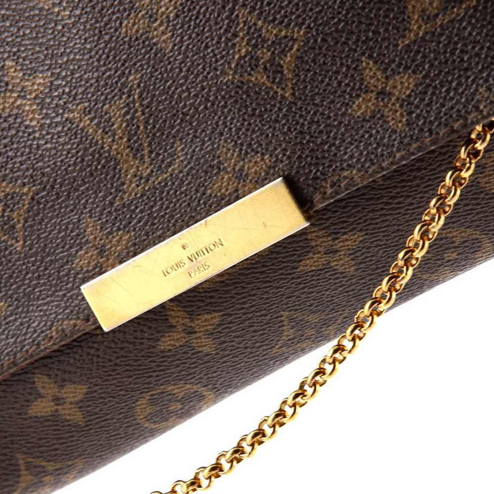 Louis Vuitton Favorite Handbag Monogram Canvas MM - image 6