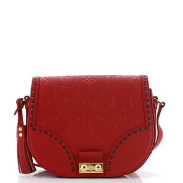 Louis Vuitton Junot Handbag Monogram Empreinte Le… - image 1