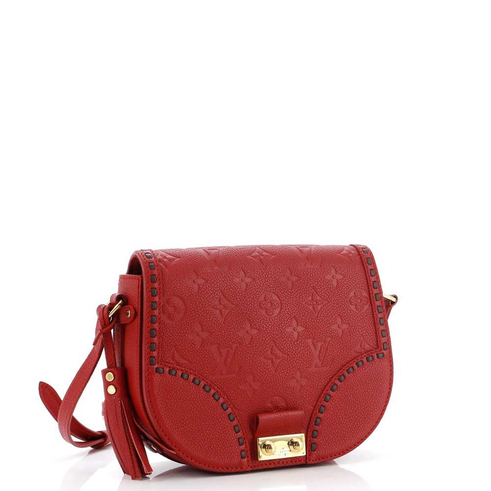 Louis Vuitton Junot Handbag Monogram Empreinte Le… - image 2