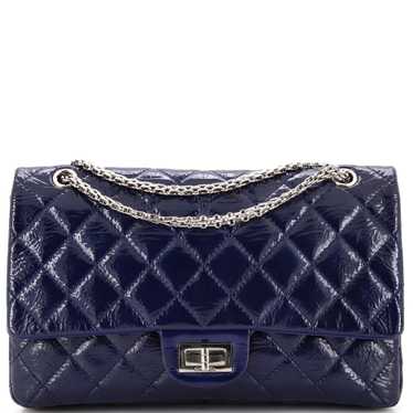 CHANEL Reissue 2.55 Flap Bag Quilted Crinkled Pat… - image 1