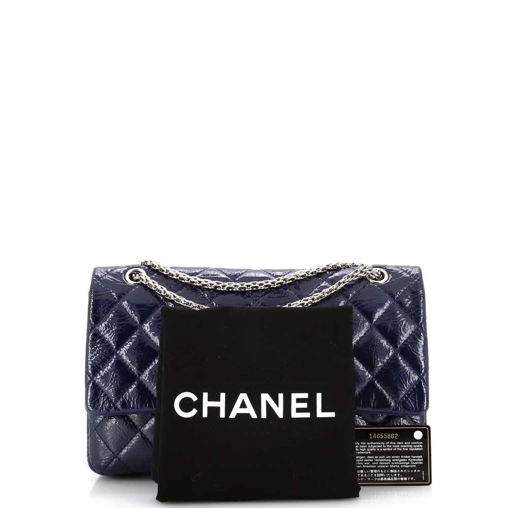 CHANEL Reissue 2.55 Flap Bag Quilted Crinkled Pat… - image 2