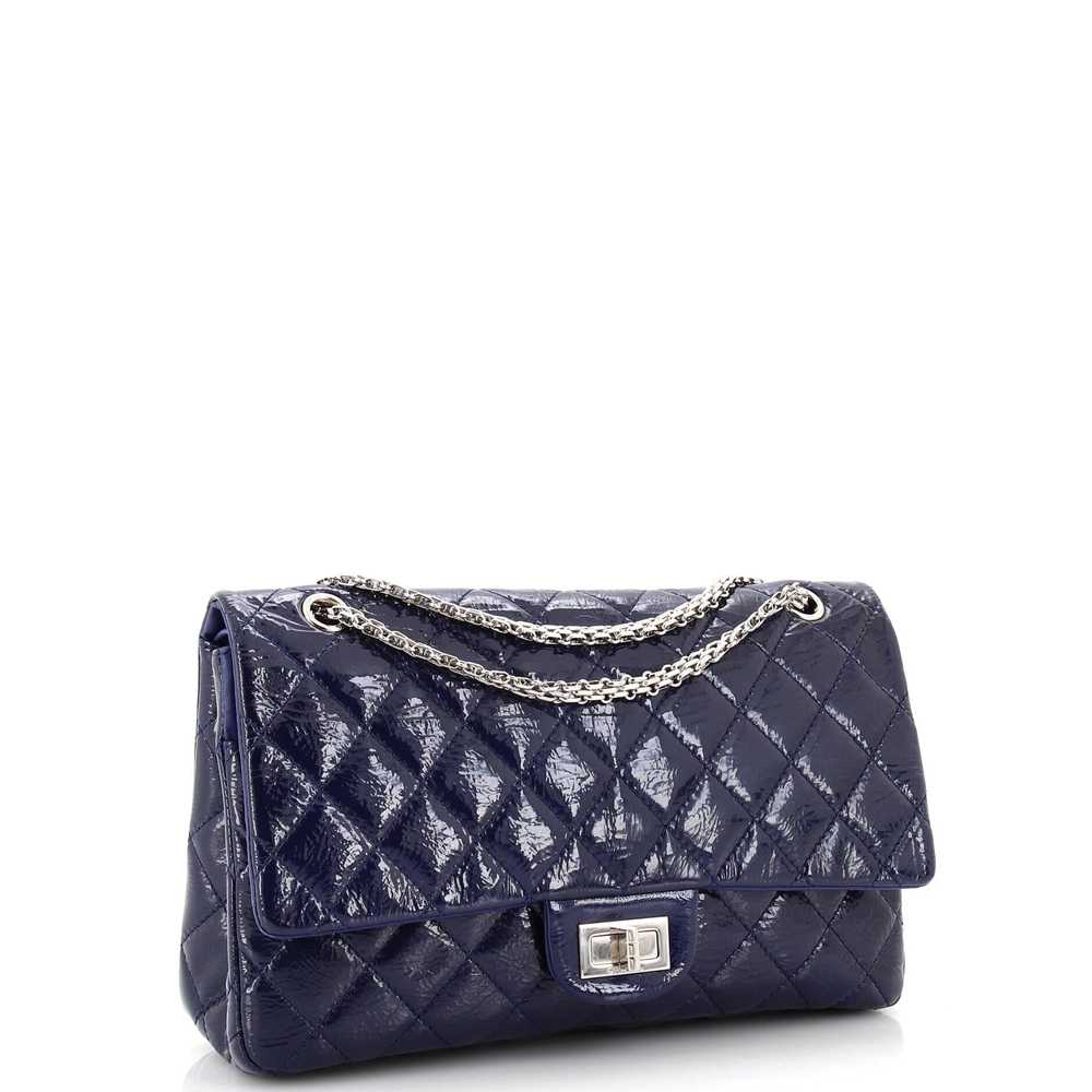 CHANEL Reissue 2.55 Flap Bag Quilted Crinkled Pat… - image 3