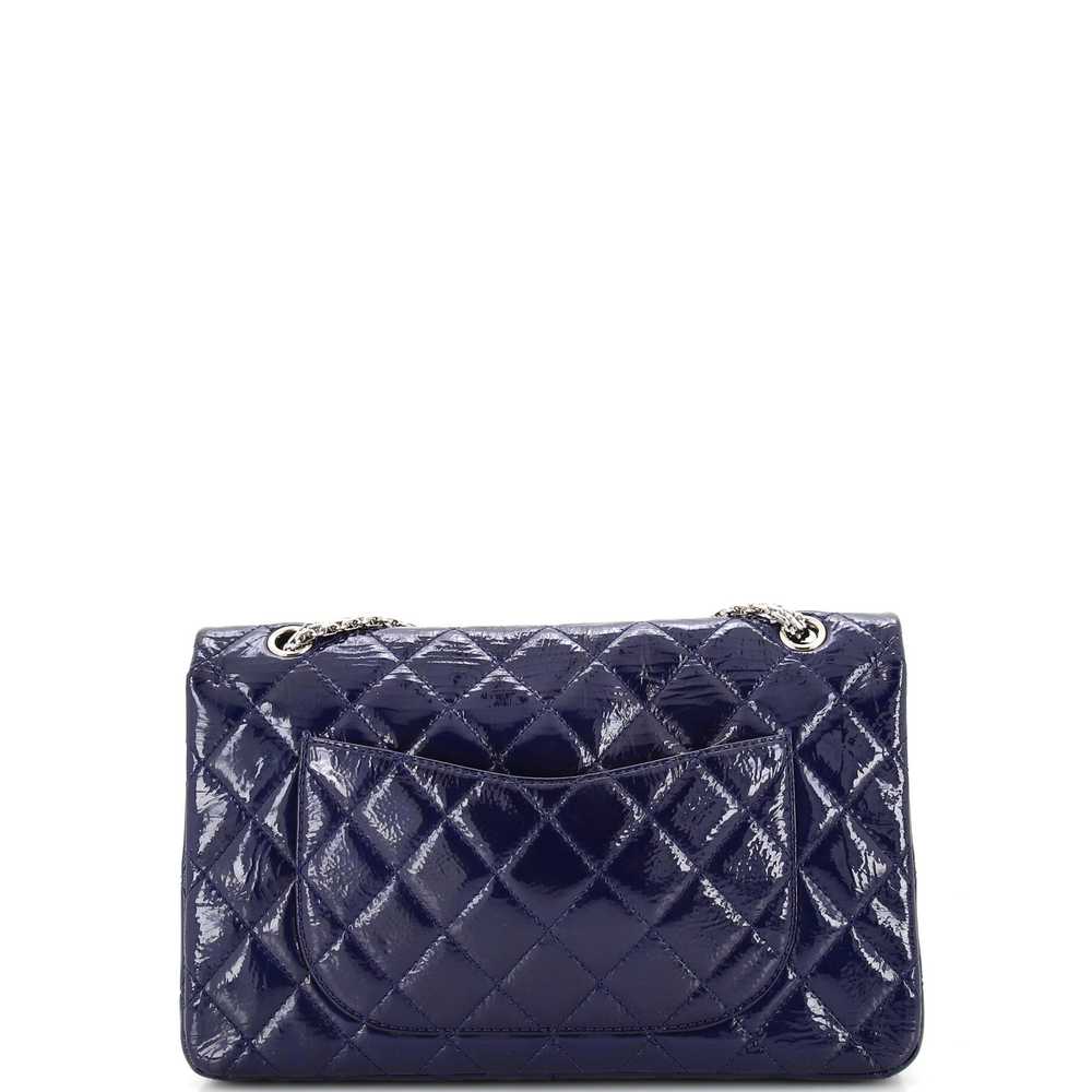 CHANEL Reissue 2.55 Flap Bag Quilted Crinkled Pat… - image 4