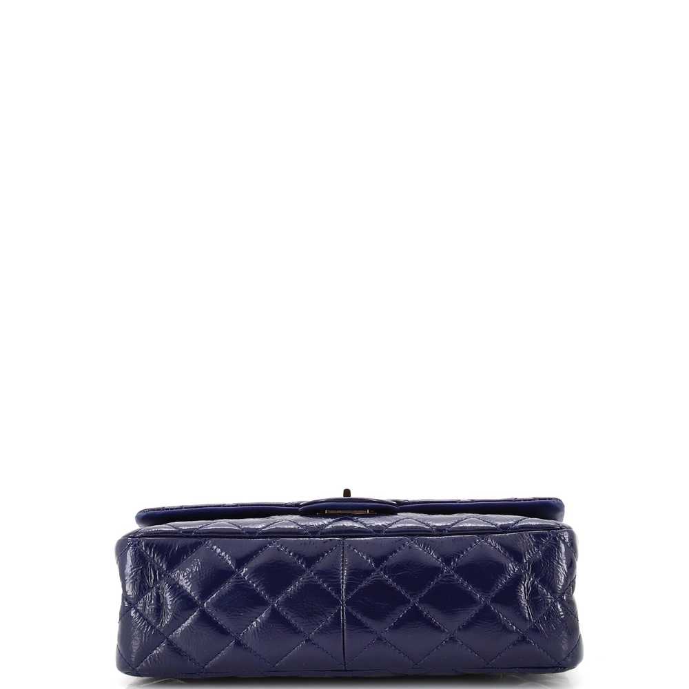 CHANEL Reissue 2.55 Flap Bag Quilted Crinkled Pat… - image 5