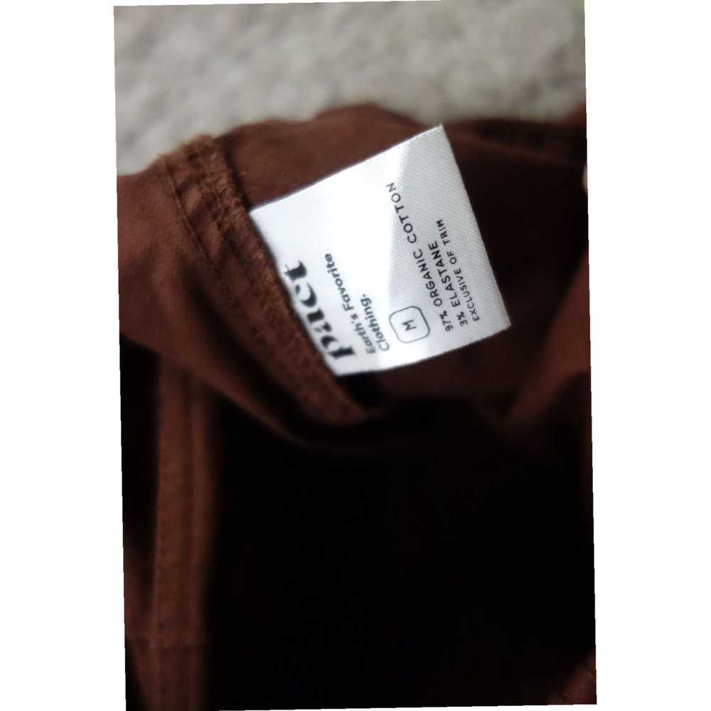 Vintage Medium Brown Organic Cotton Stretch Chino… - image 4