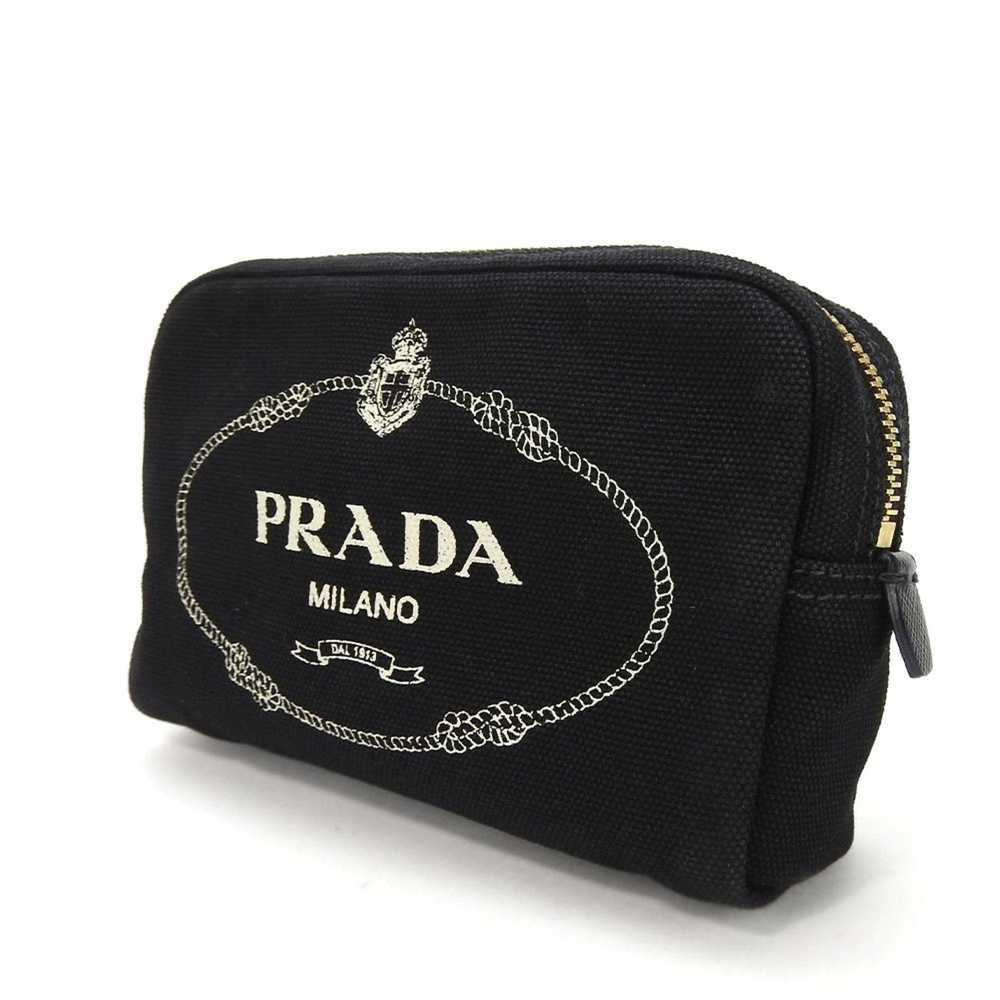 Prada PRADA Canapa Clutch Bag - image 4