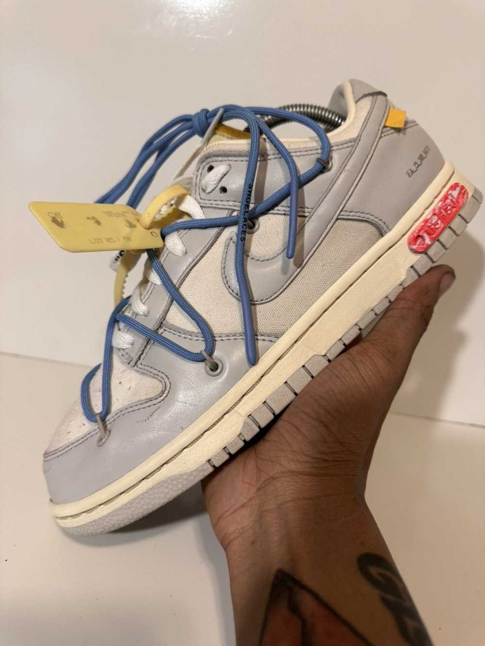 Nike × Off-White Off-White x Dunk Low ‘Lot 05 of … - image 1