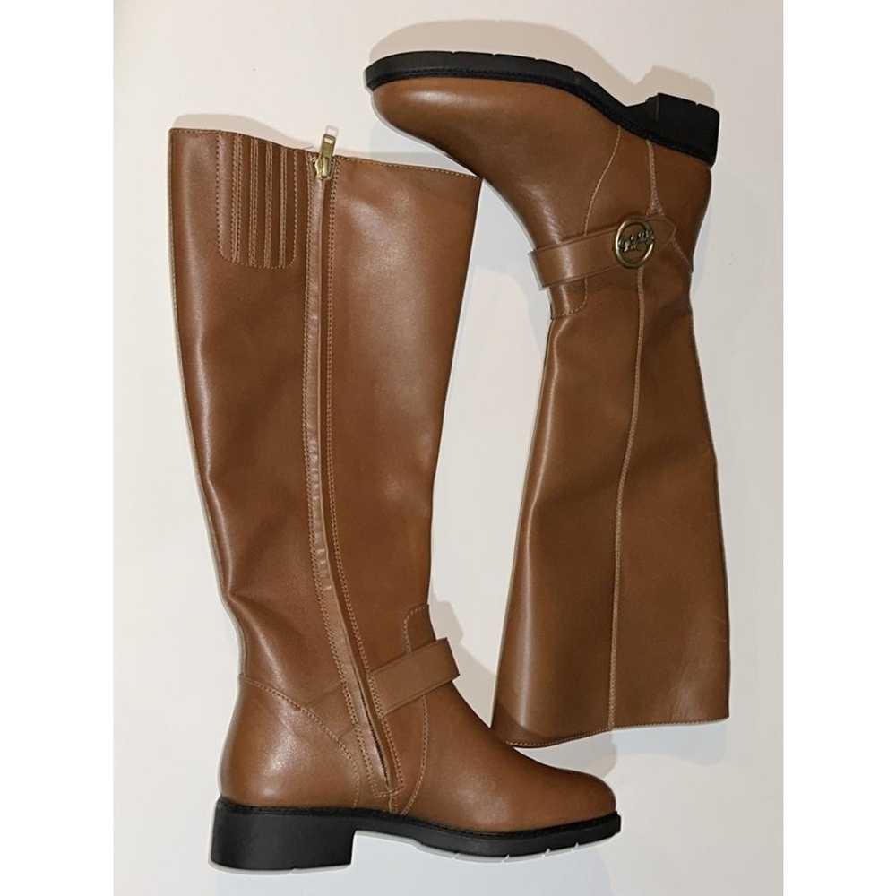 Coach Leather riding boots - image 2