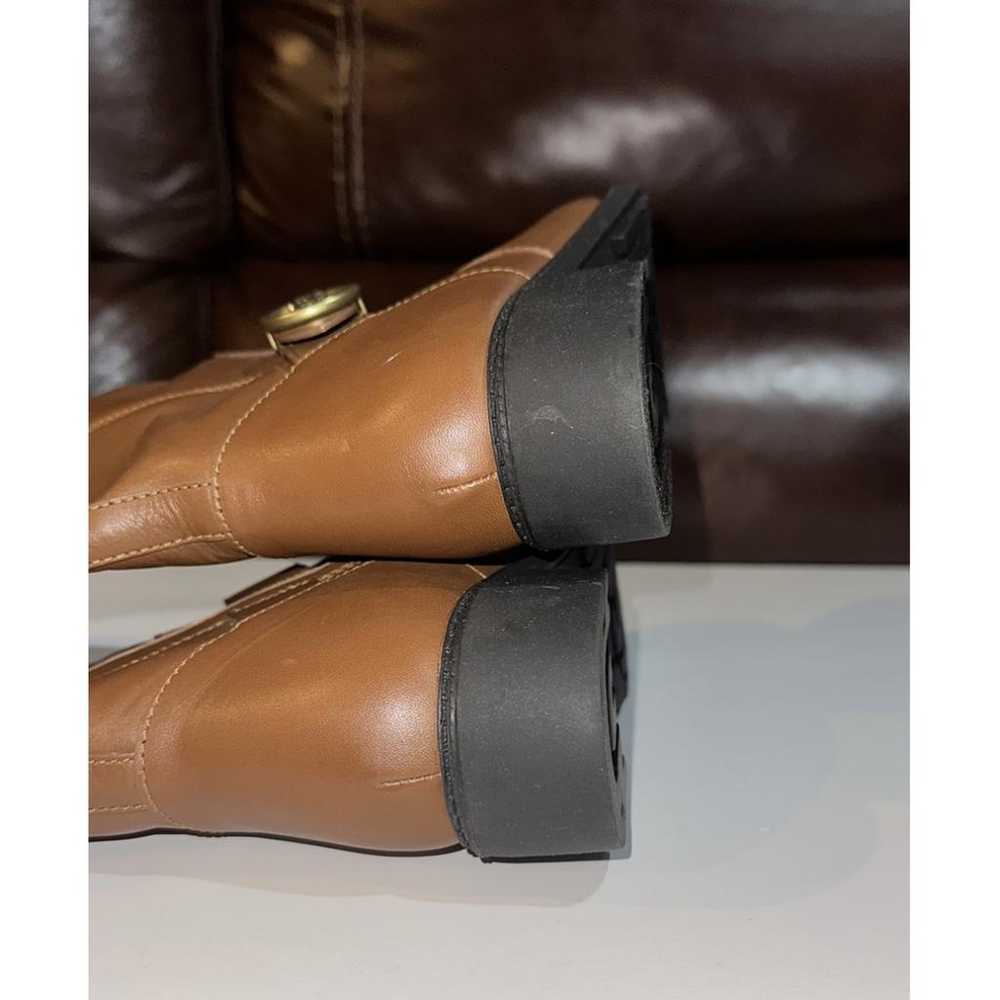 Coach Leather riding boots - image 8