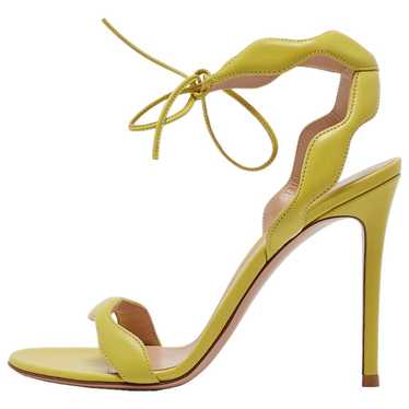 Gianvito Rossi Patent leather sandal