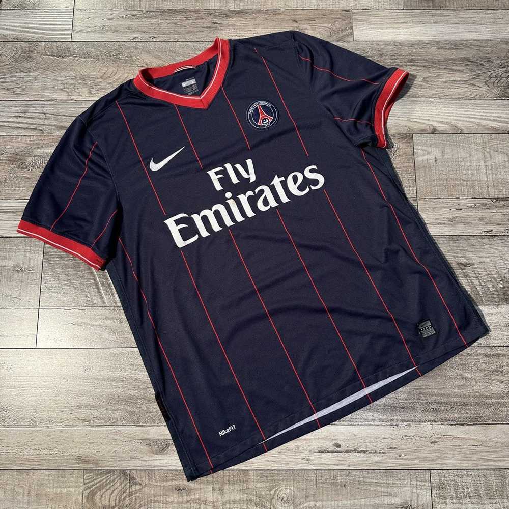 Nike × Soccer Jersey NIKE PSG FIT TEAM FOOTBALL J… - image 1