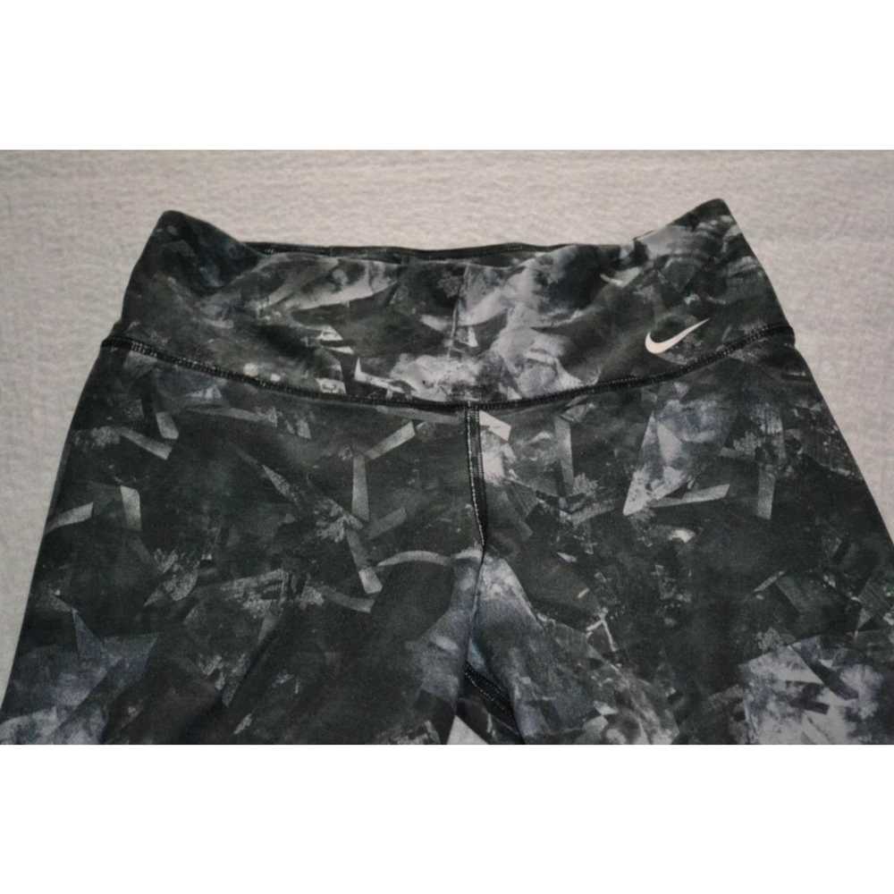 Nike 42804-a Nike Gym Pants Leggings Gray Graphic… - image 4