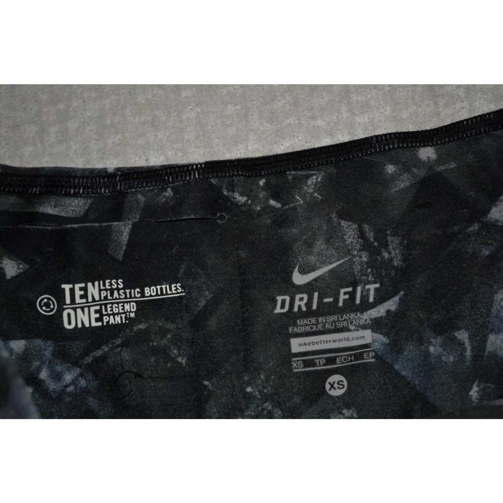 Nike 42804-a Nike Gym Pants Leggings Gray Graphic… - image 5