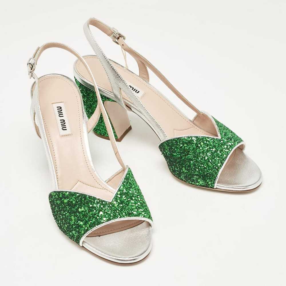 Miu Miu Patent leather sandal - image 3