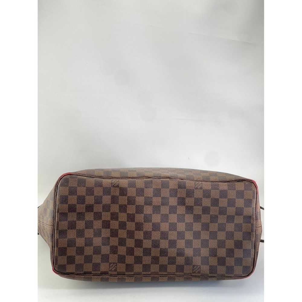 Louis Vuitton Neverfull leather handbag - image 9