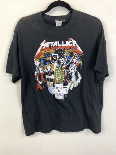 Streetwear × Vintage Vintage 1980s Metallica Rest 