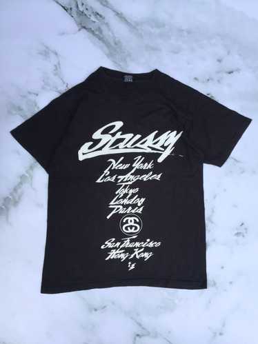 Stussy × Wtaps wtaps x stussy tour tees