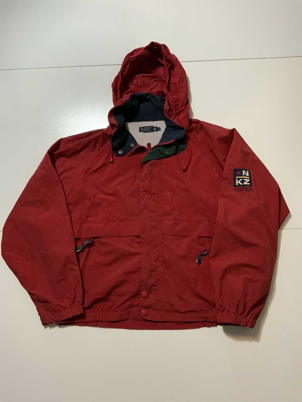 Nautica × Vintage VTG 90s Nautica Competition Sai… - image 1