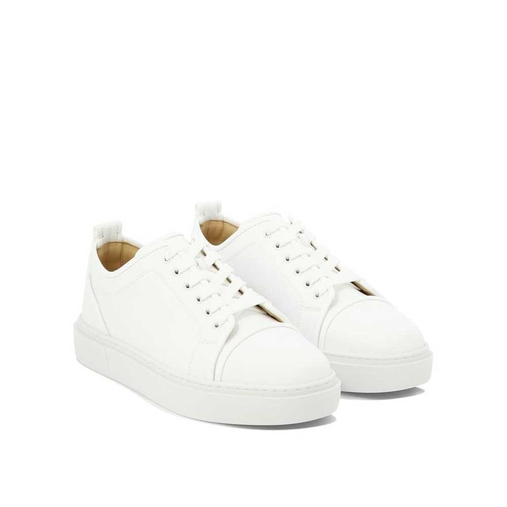 Christian Louboutin Leather trainers - image 2