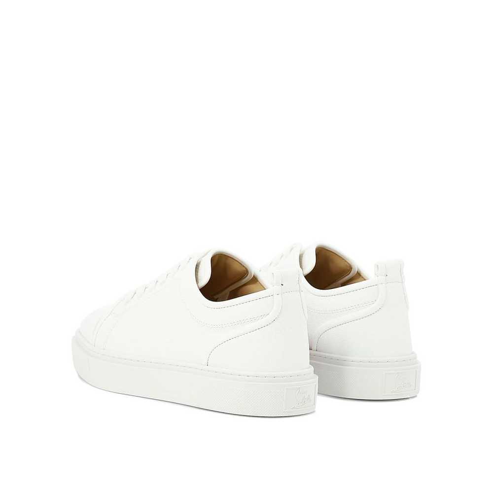 Christian Louboutin Leather trainers - image 4