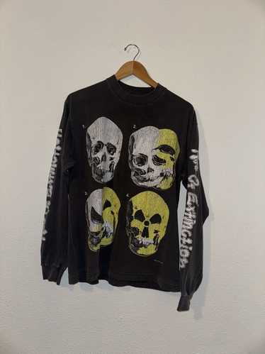 Half Evil Half Evil Skull Shirt