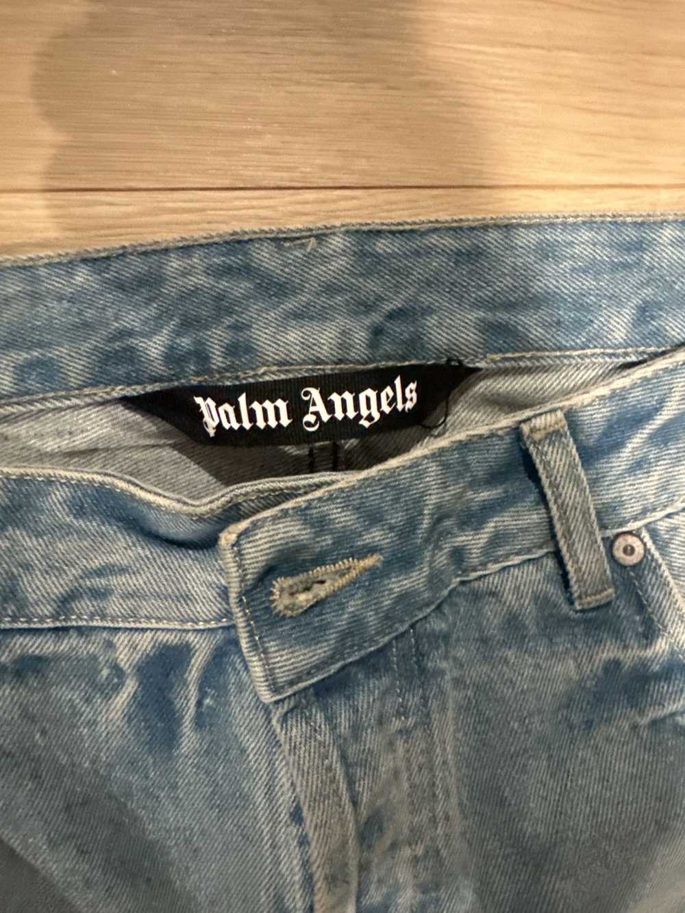 Palm Angels × Streetwear palm angles letter jeans - image 3