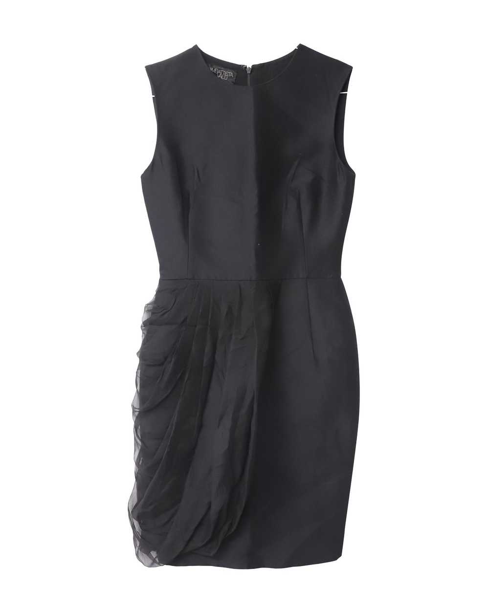 Pre Loved Giambattista Valli Black Wool Pleated M… - image 1