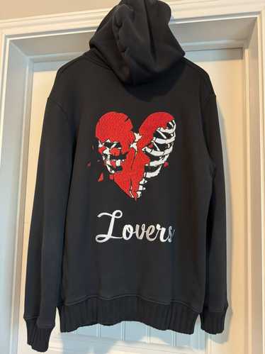 Amiri Amiri Lovers Cashmere Blend Hoodie