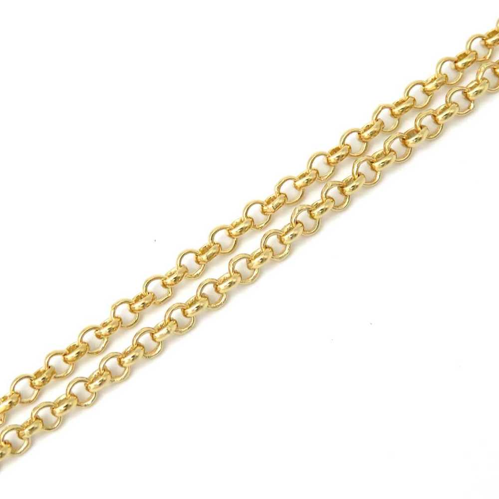 Chrome Hearts Chrome Hearts 22k Roll Chain Neckla… - image 5