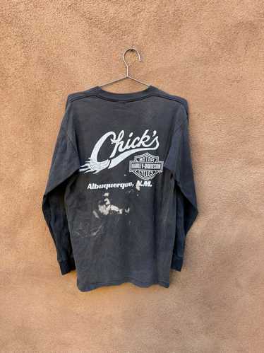 Chicks Harley Davidson Rising Phoenix Long Sleeve 